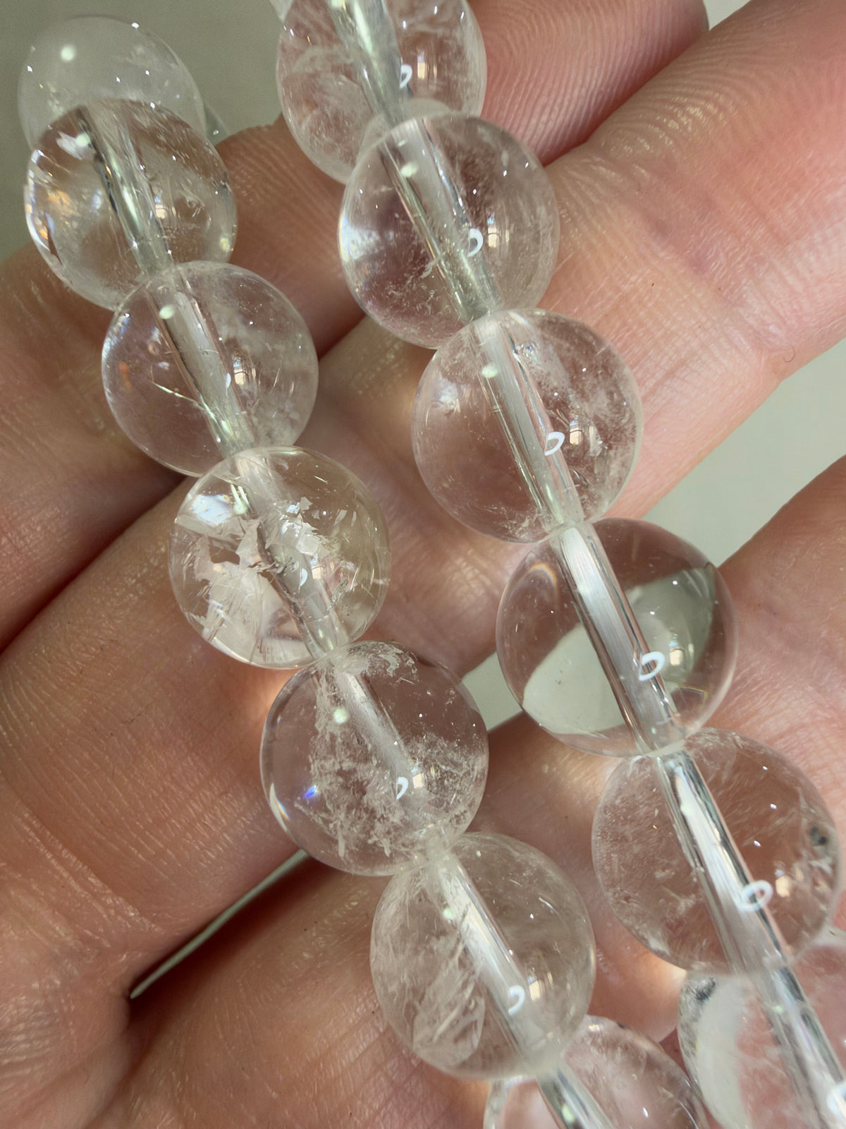 10mm Clear Quartz Bracelet