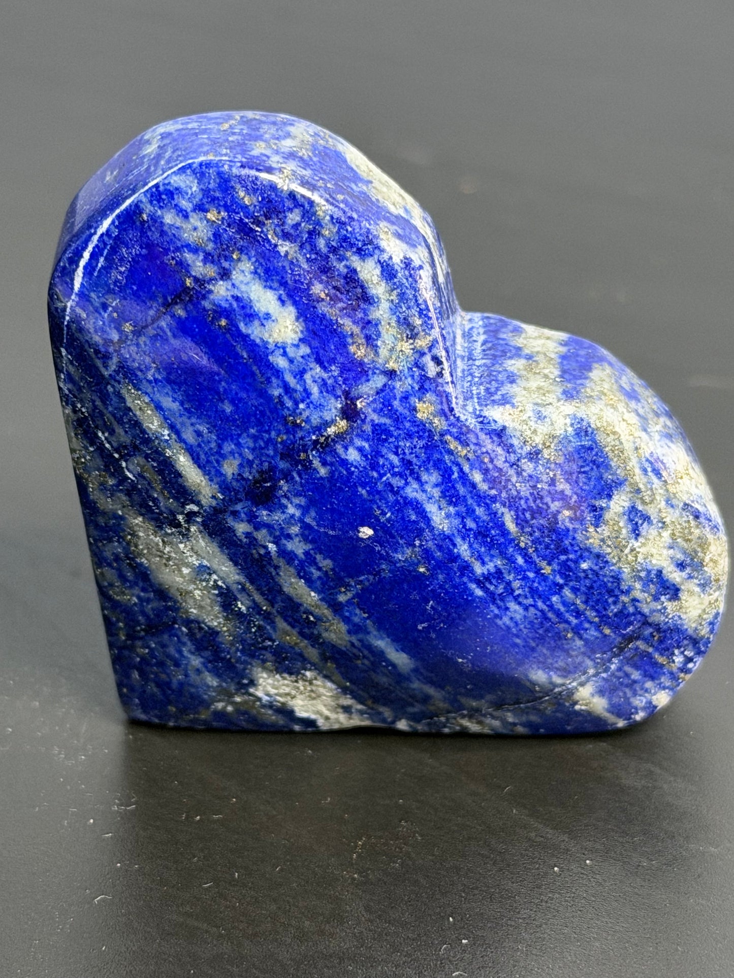 Lapis Lazuli Self-Standing Heart B