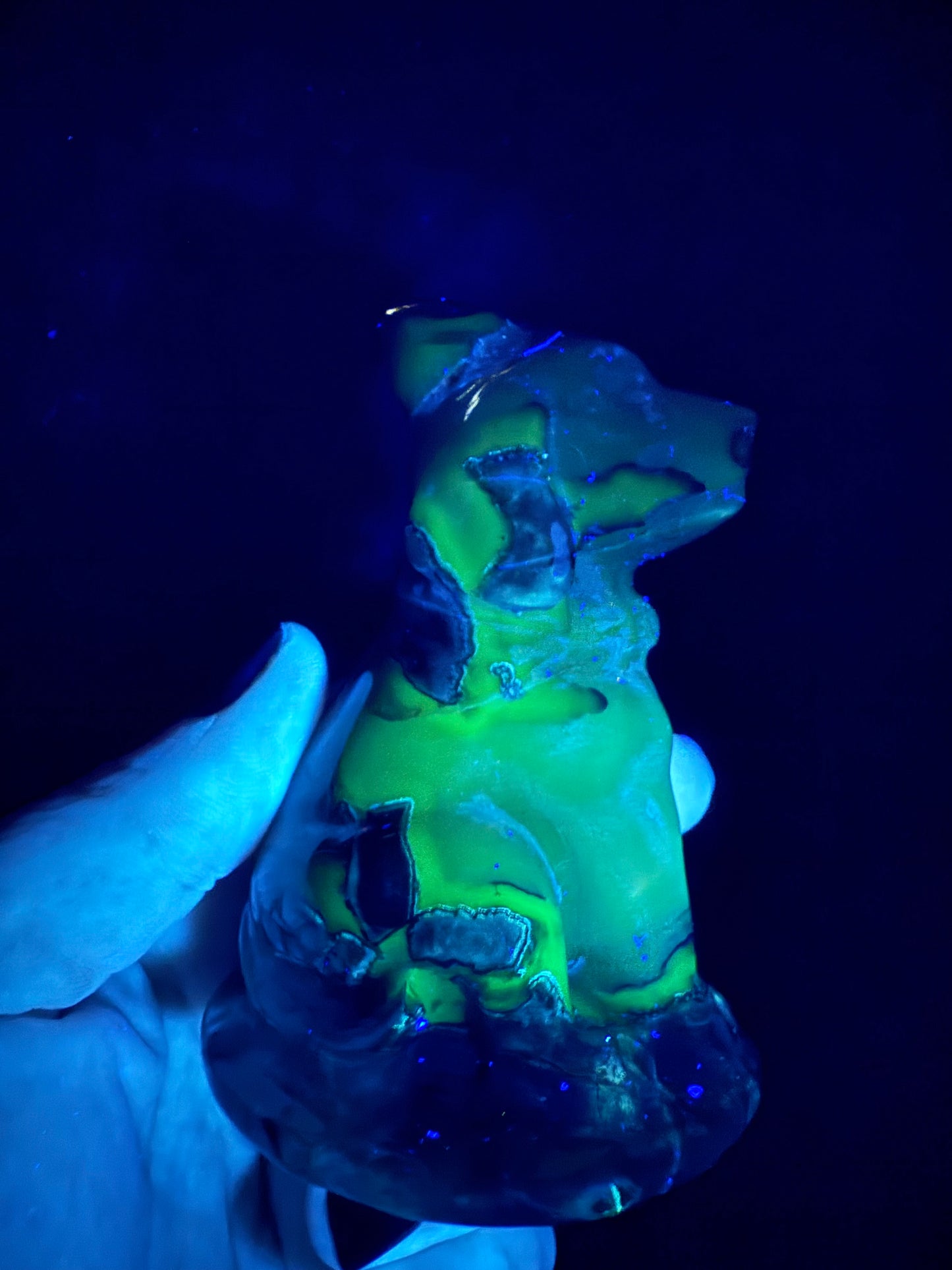 Volcano Agate Dog