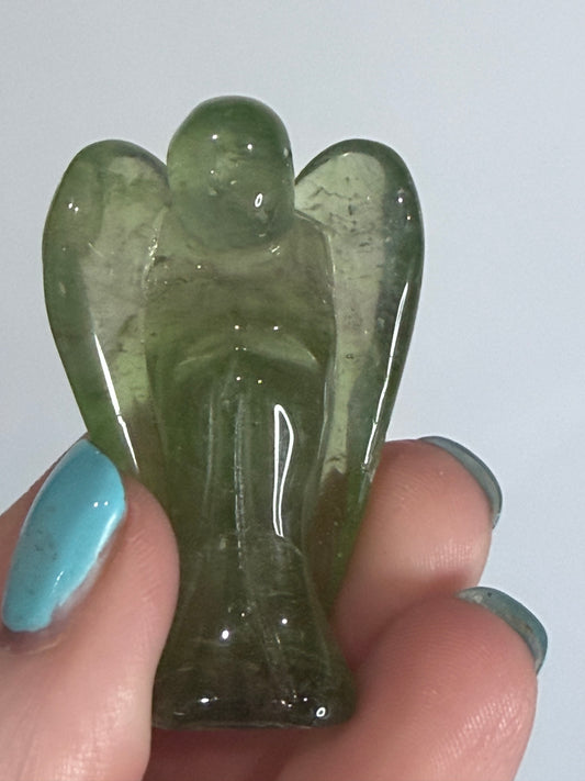 Green Fluorite Angel – 6cm B -