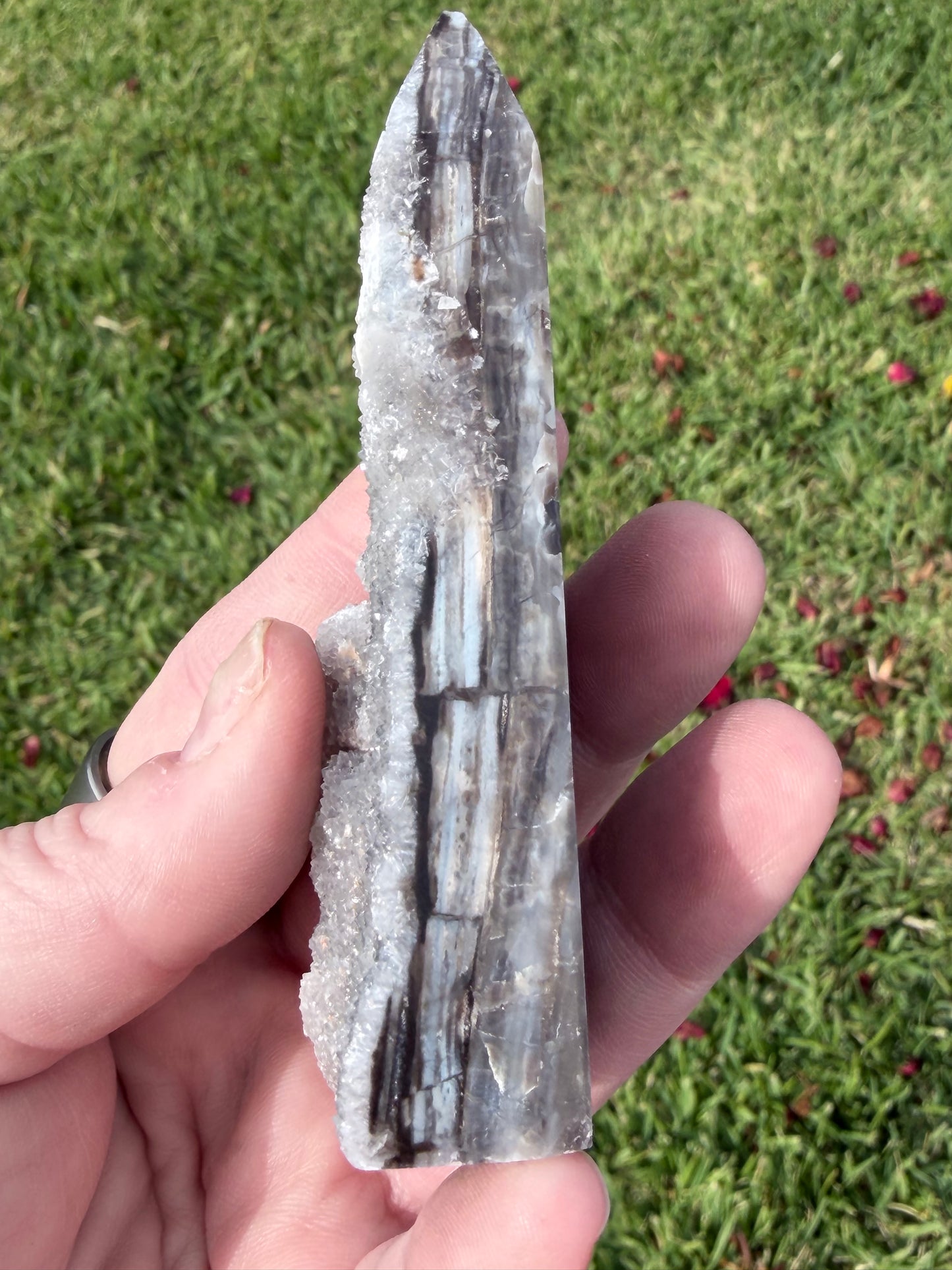 Sphalerite Druzy Tower – 10cm