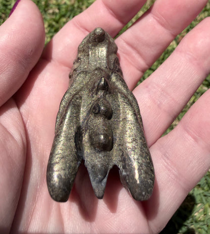 Pyrite Dragon Head