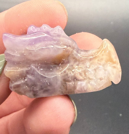 Amethyst Dragon Head – 3.2cm
