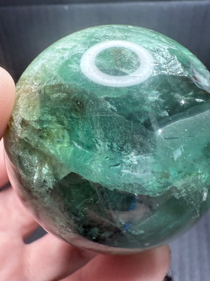 Green Fluorite Sphere