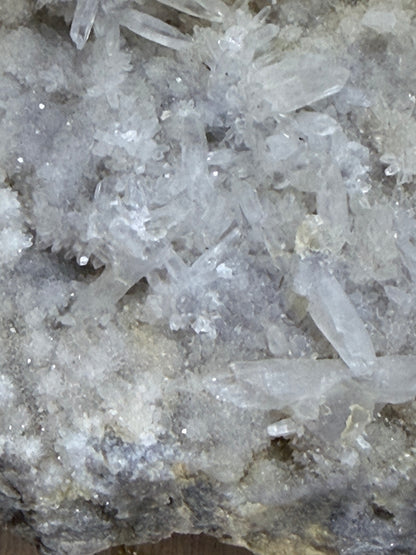 Indonesian Quartz & Druzy Chalcedony Cluster – 18.5cm