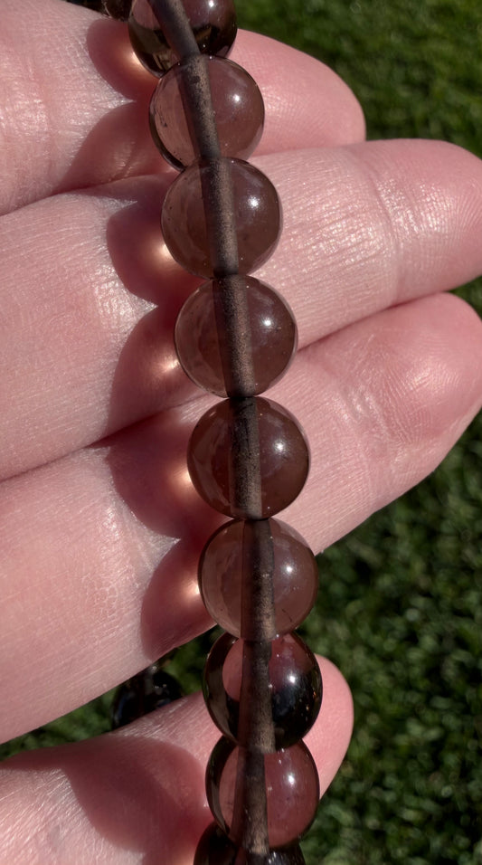 8mm Ice Obsidian Bracelet