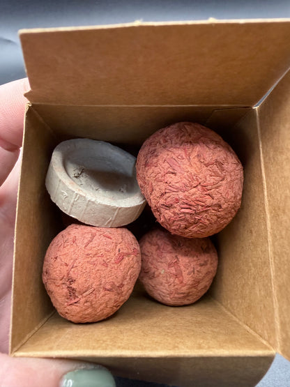 Dragon Blood Smudge Beads by Banjara