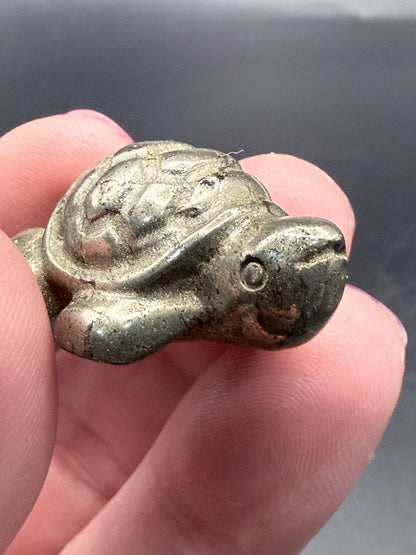 Pyrite Turtle – Strength, Luck & Protection