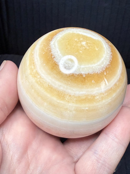 Orange Calcite Sphere