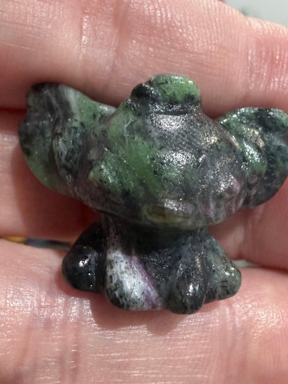 Stitch Crystal Mini Carving – Approx. 3cm (Choose Your Material)