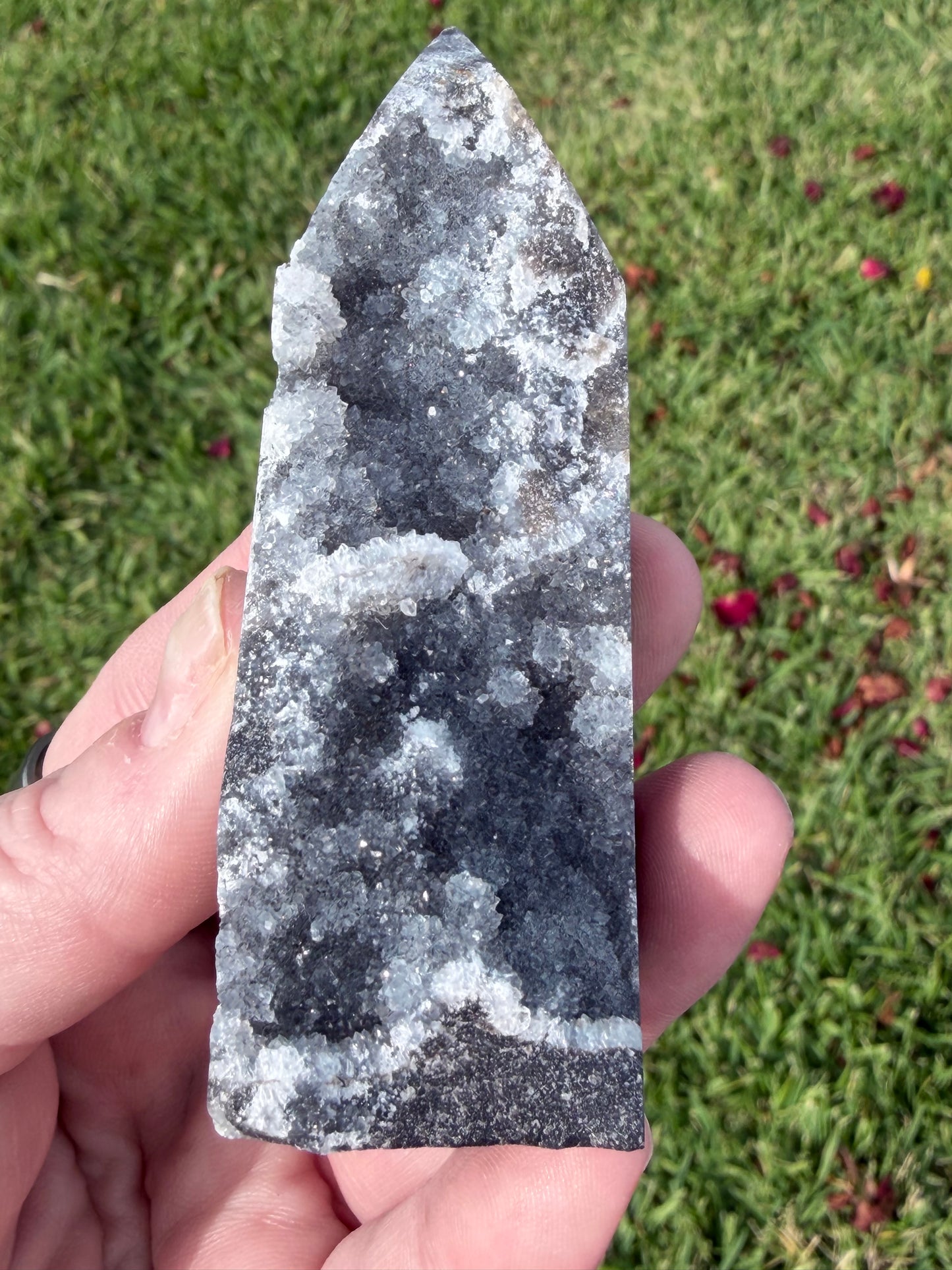Sphalerite Druzy Tower – 8.8cm