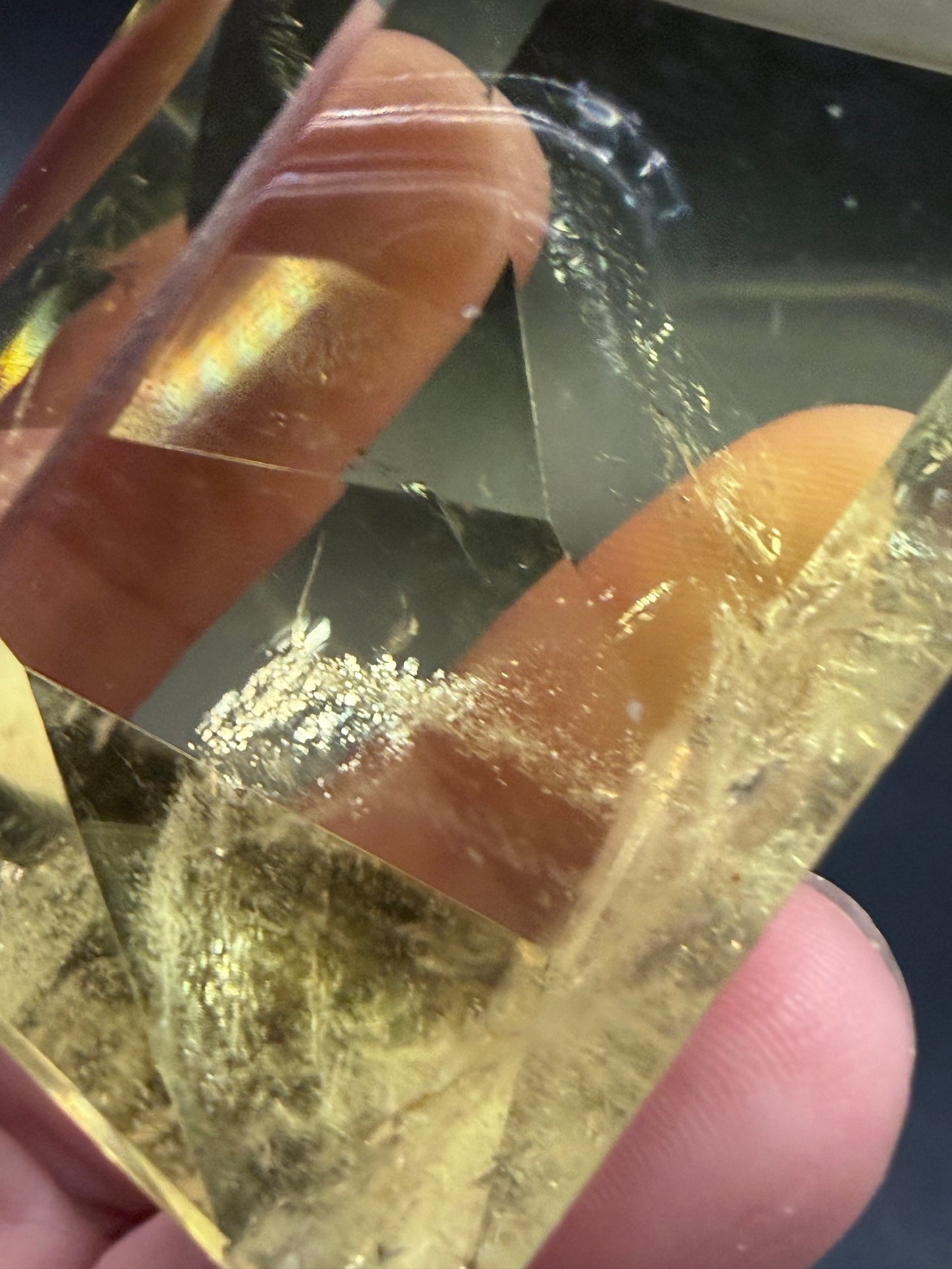 Smokey Citrine Point Freeform with Phantom Growth — Collector Piece