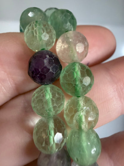 8mm Fluorite Faceted Bracelet

Clarity • Focus • Energy Balance