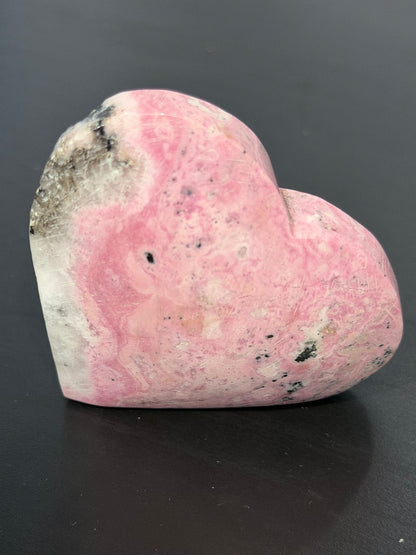 Pink Rhodonite Heart (Peru) B