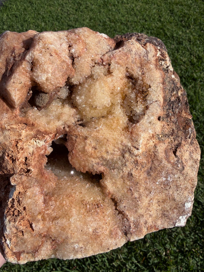 Pink Amethyst Druzy Freeform 1.8kg | Large Crystal Display Piece