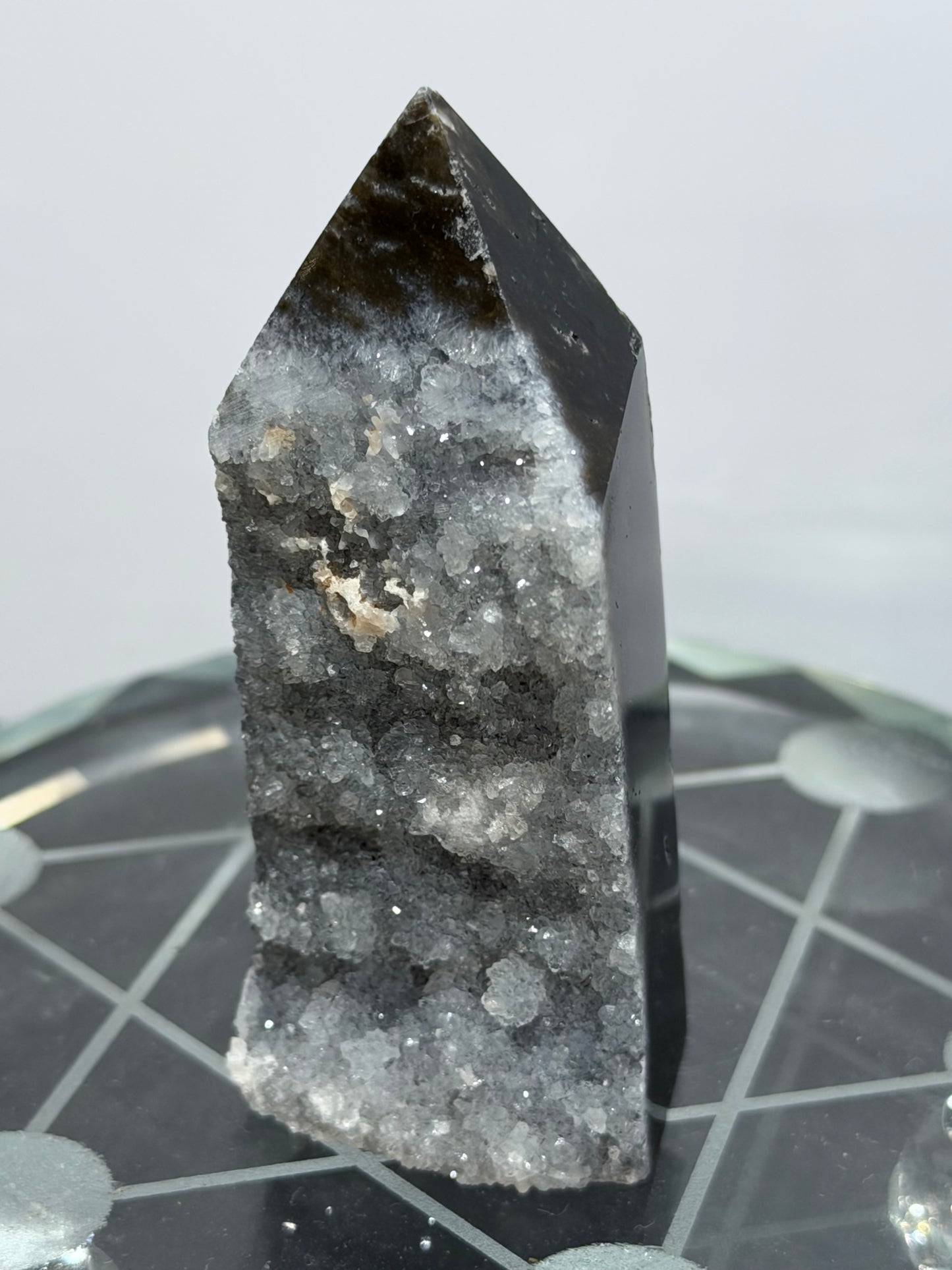 Sphalerite Druzy Tower 7.1cm