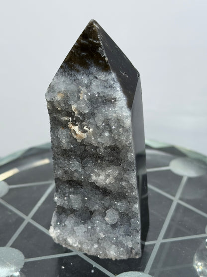 Sphalerite Druzy Tower 7.1cm