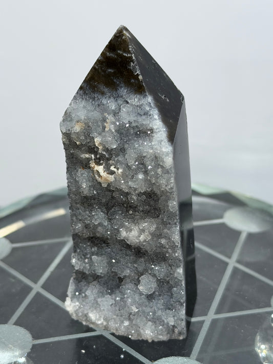 Sphalerite Druzy Tower 7.1cm