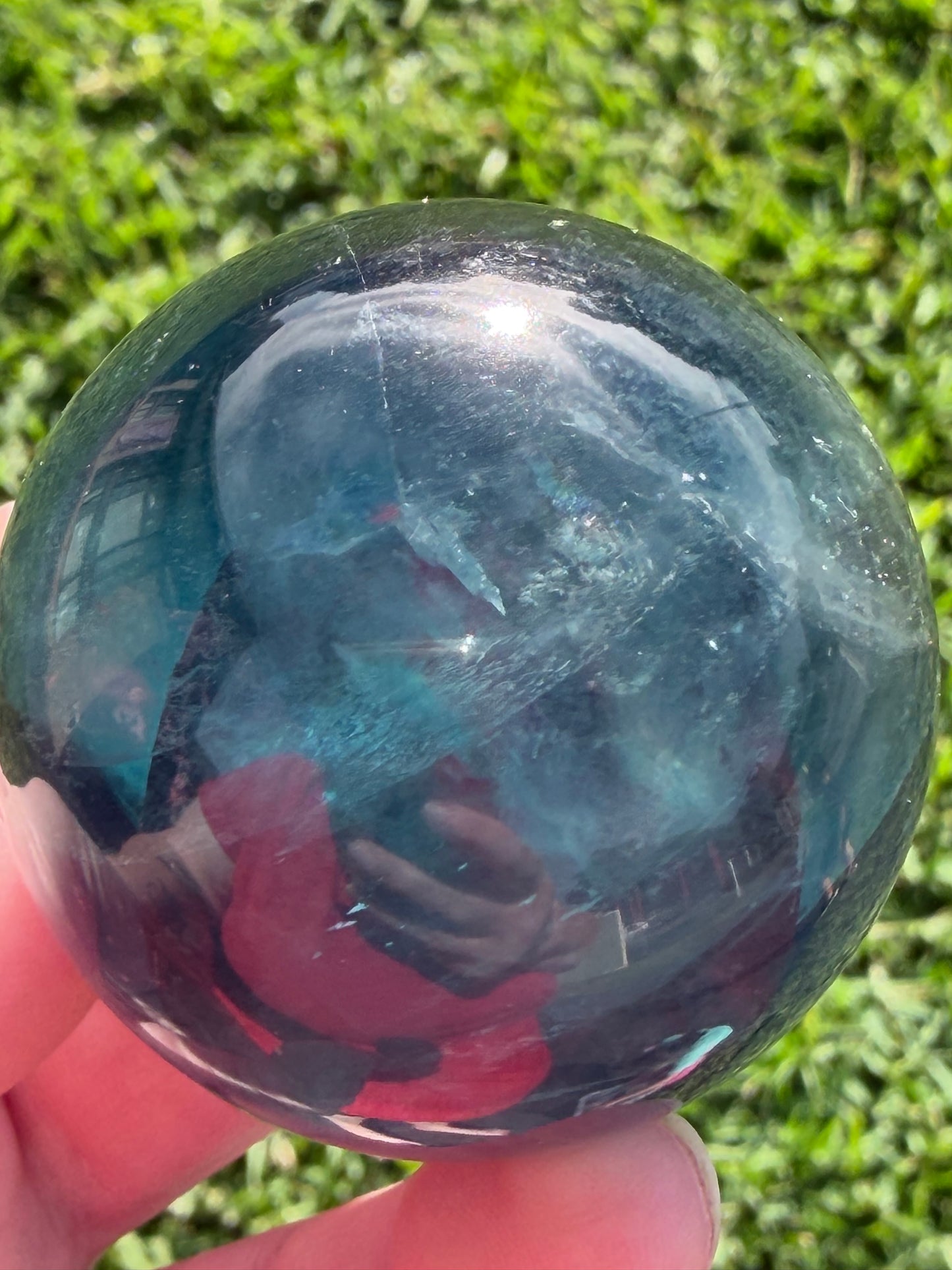 Blue Fluorite Sphere – 4.7cm | 173g