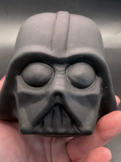 Large Darth Vader helmet – Black Obsidian Carving