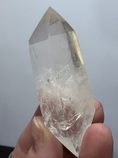 Double Terminated Clear Quartz Point – 7.3cm