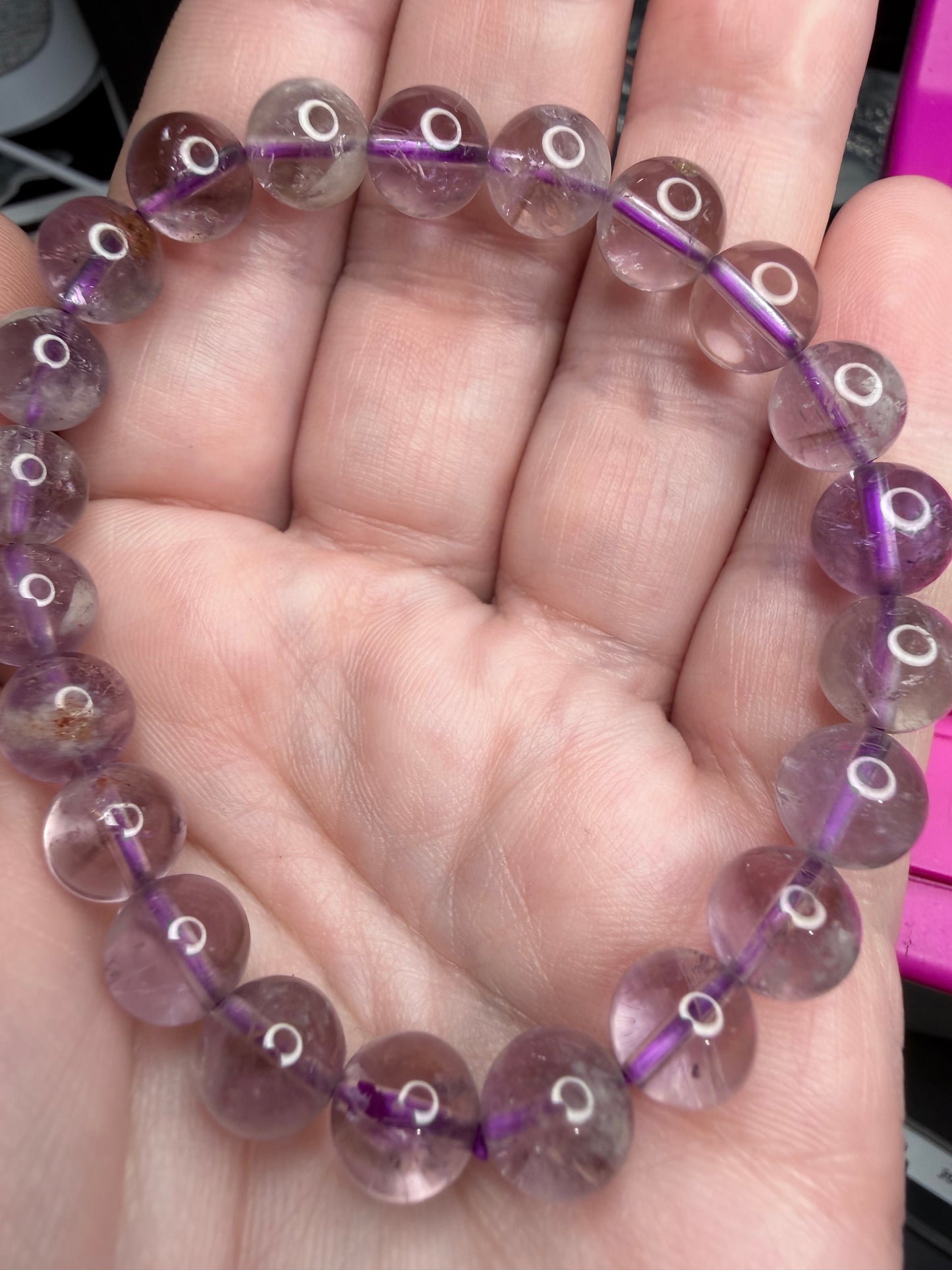 8mm Garden Amethyst (Included Amethyst) Crystal Bracelet

Calming • Intuition • Emotional Balance