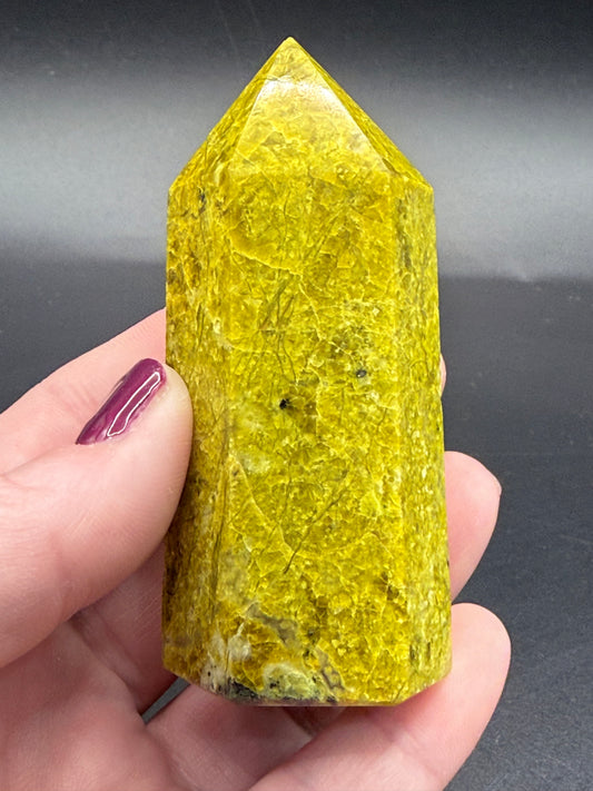 Green Opal Tower - Crystal wonderland By Lisa