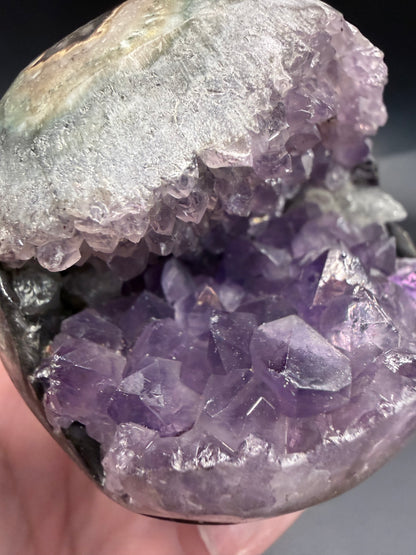 Amethyst Geode Sphere C