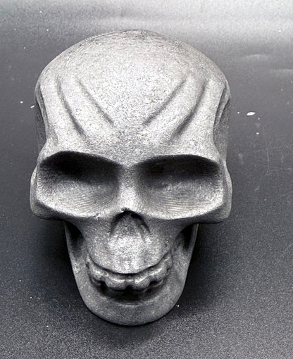 Shungite Skull | 270g | 8.6 × 6.6cm