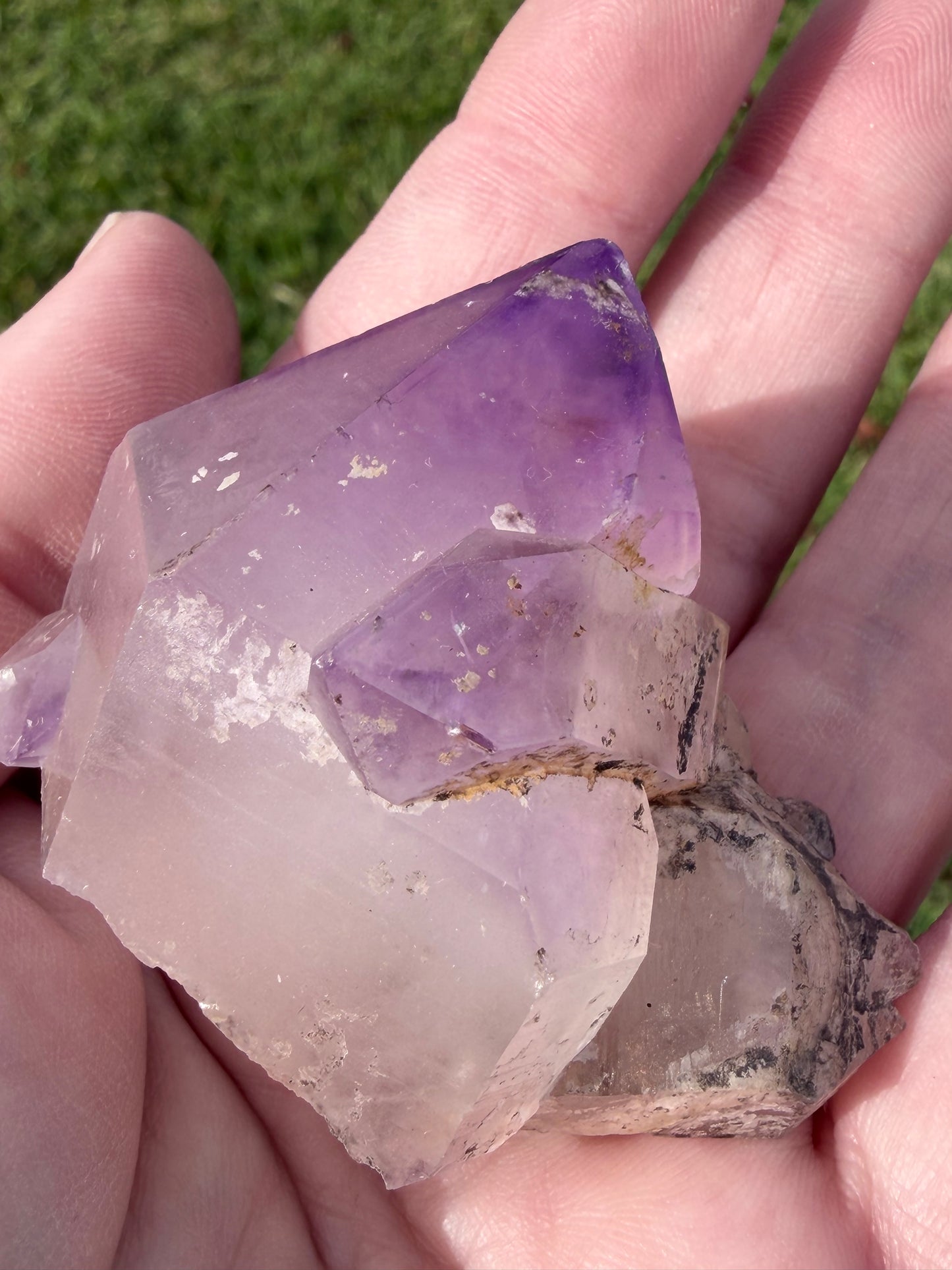 Madagascar Included Amethyst Quartz Cluster – 89g