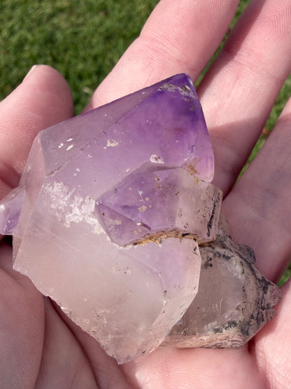 Madagascar Included Amethyst Quartz Cluster – 89g