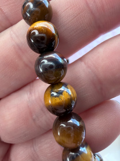 8mm Tiger’s Eye Bracelet

Protection • Confidence • Strength