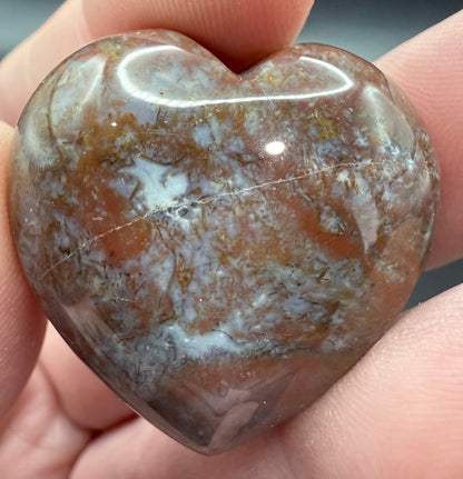Ocean Jasper Heart – 3 cm