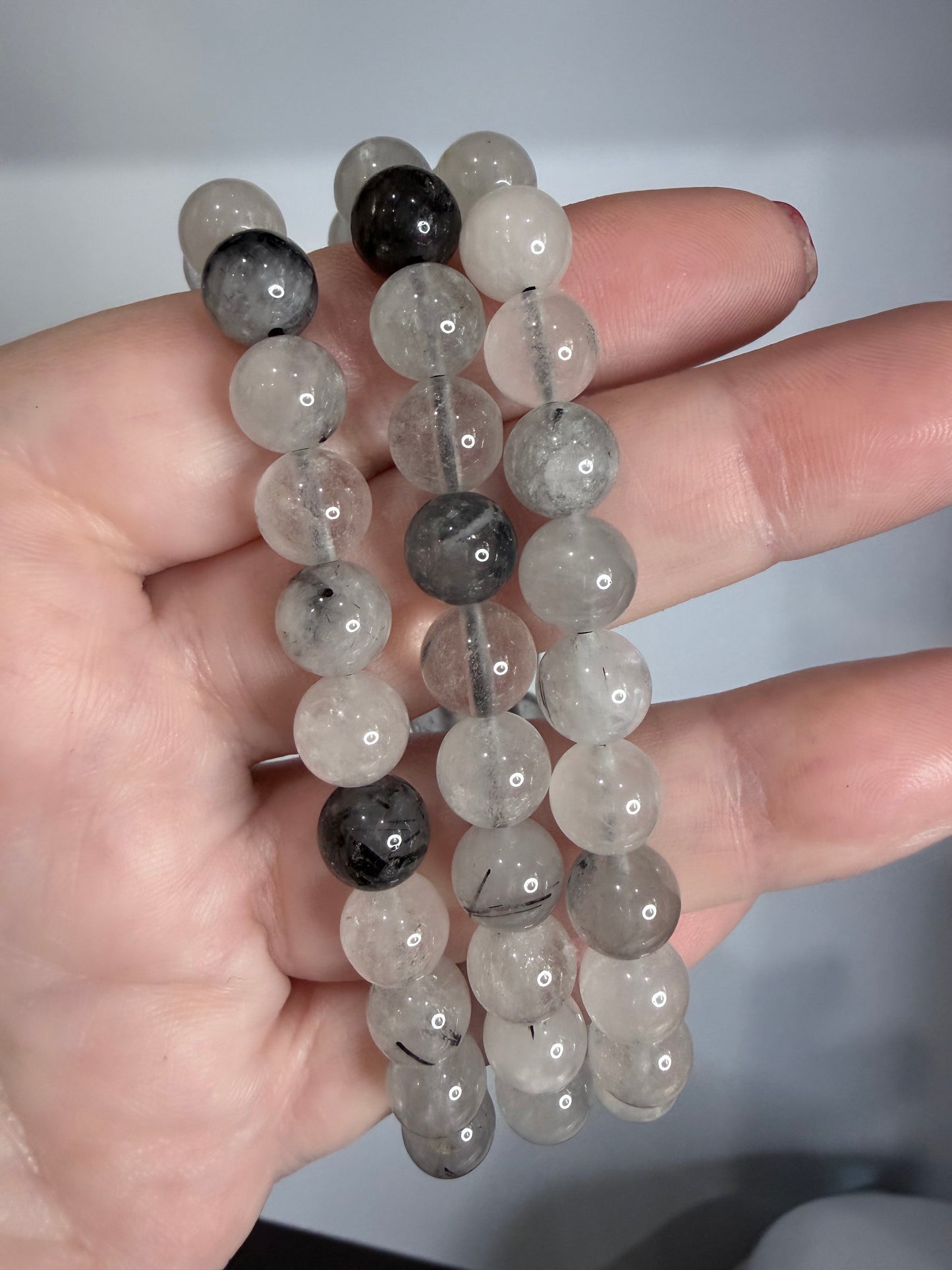 8mm Tourmalinated Quartz Bracelet

Protection • Grounding • Energy Balance