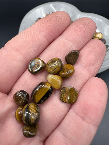Tigers Eye Chips 50gm