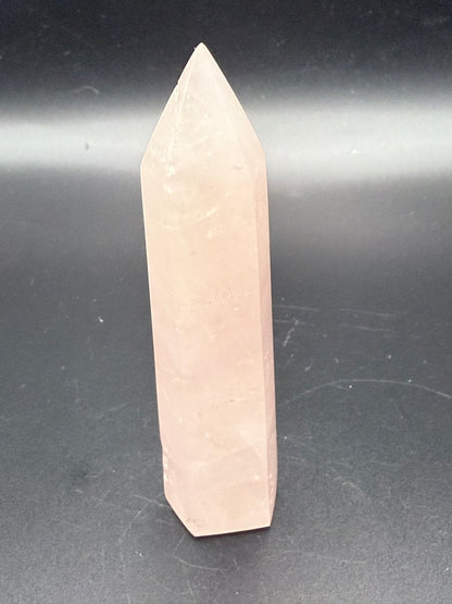Rose Quartz Point from Madagascar