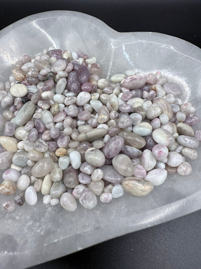 Pink Tourmaline Chips 50gm