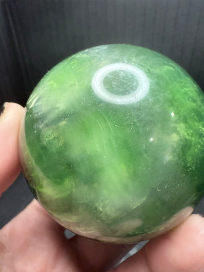 Green Fluorite Sphere