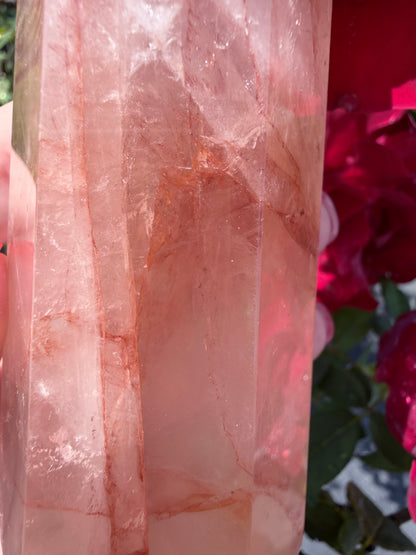 Fire Quartz Tower – 13cm | 355g