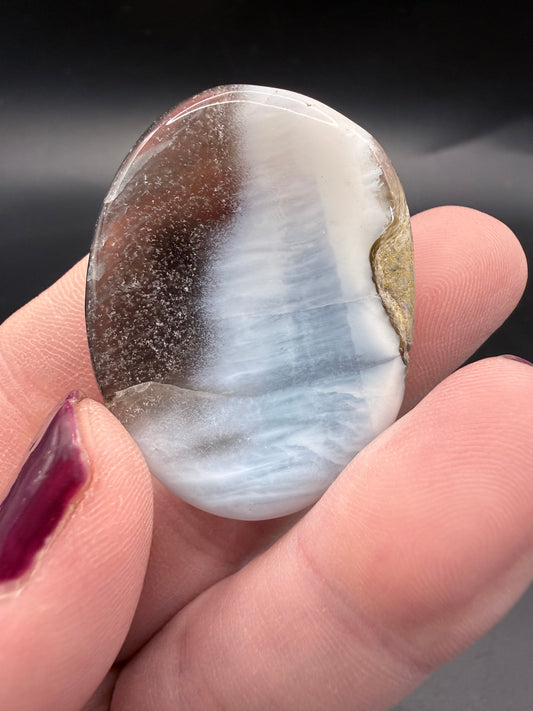Blue Opal Worry Stone