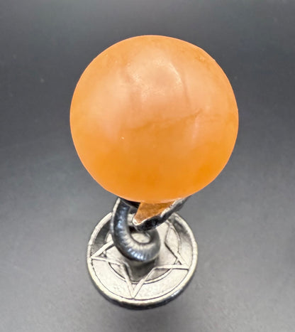 Orange Selenite Sphere – 4cm