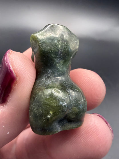 Goddess Torso Crystal Carvings