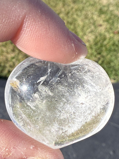 Clear Quartz Heart – 3cm (Intuitively Chosen)