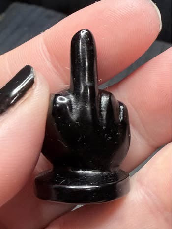 Middle Finger carvings