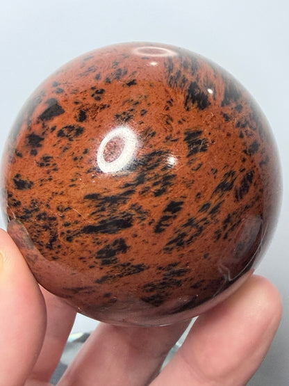 Mahogany Obsidian Sphere – 265g | 6cm