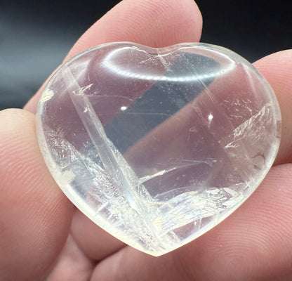 Girasol Quartz Heart – 3cm (Intuitively Chosen)