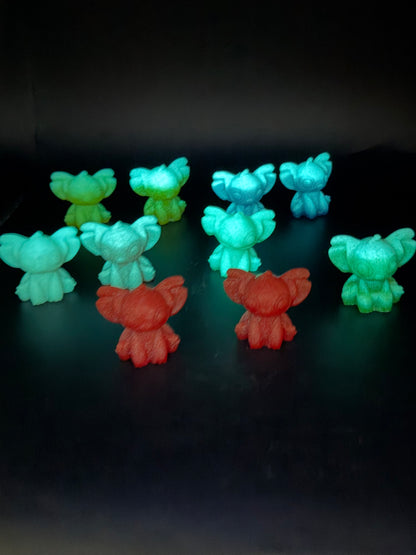 Stitch Luminous Green Carving – Glow in the Dark