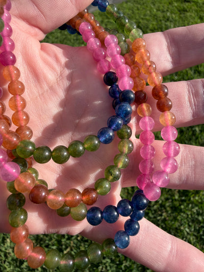 6mm Coloured Carnelian Bead Necklace | 50cm
Confidence • Motivation • Creativity