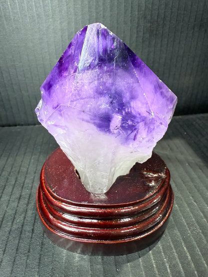 Amethyst Tooth with Custom made stand