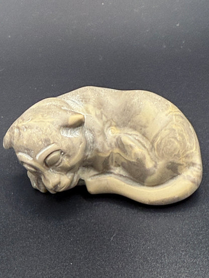 Sleeping Lion (Simba) Yellow Jasper